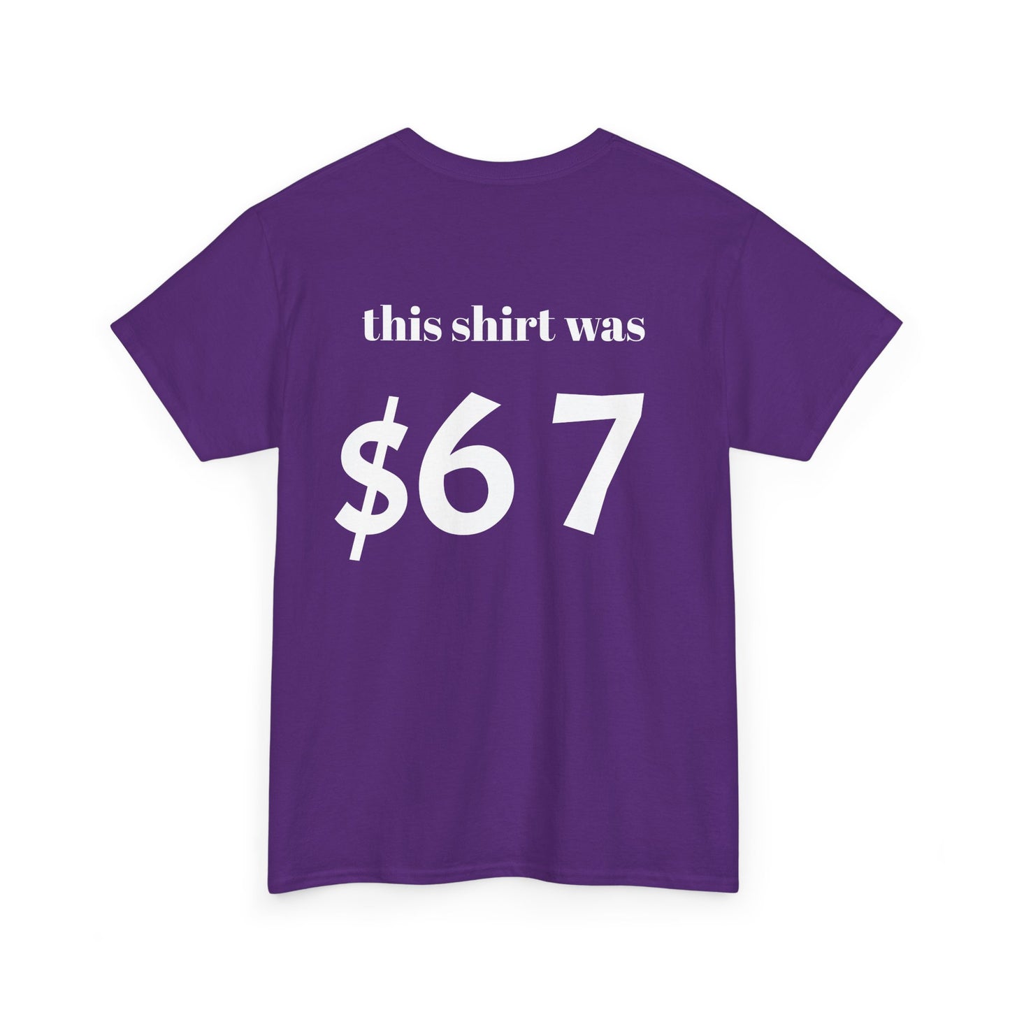 $67 shirt no discounts just $67
