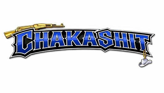 CHAKA SHIT  BANNER BLUE